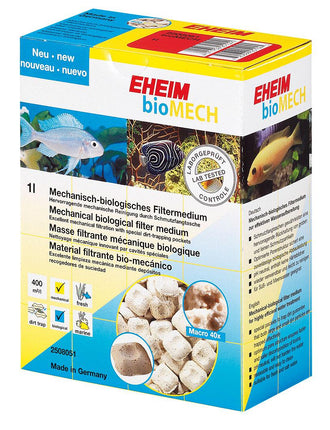Média filtrant bioMech pour filtres externes