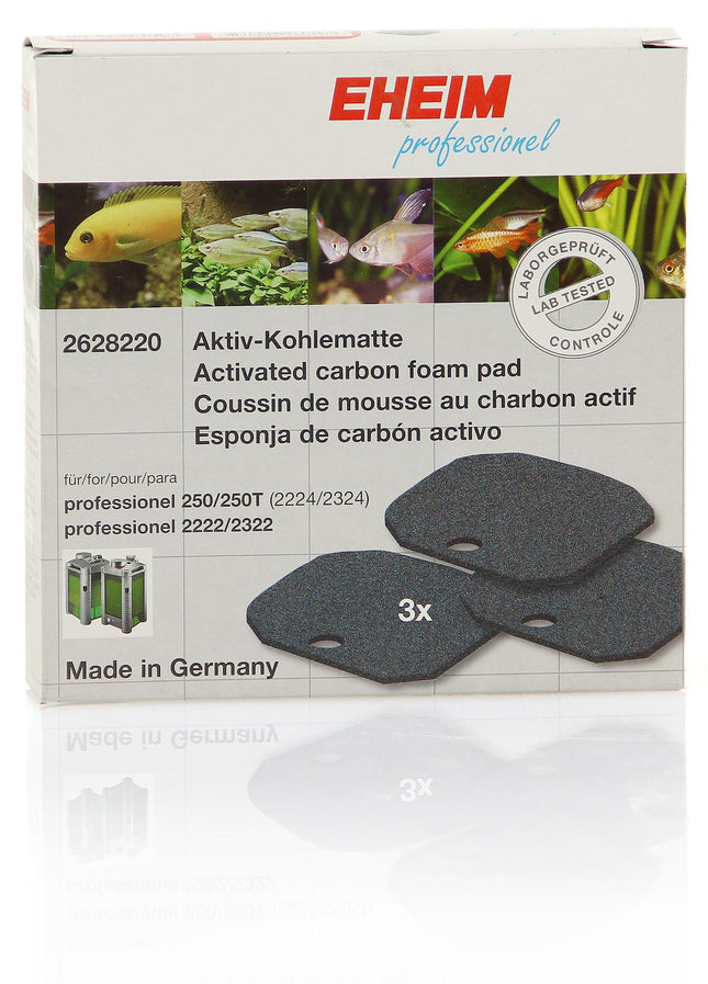 Tapis de charbon actif Eheim, 3 pièces
