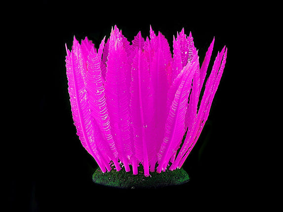 Plantes en plastique Fougère FLUO, rose