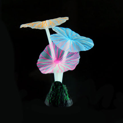 Plantes en plastique FLUO Lotus R10, ø3cm, 10cm