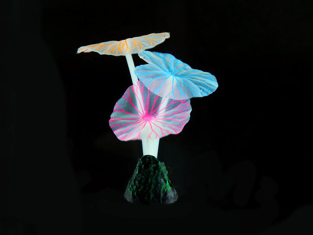 Plantes en plastique FLUO Lotus R10, ø3cm, 10cm