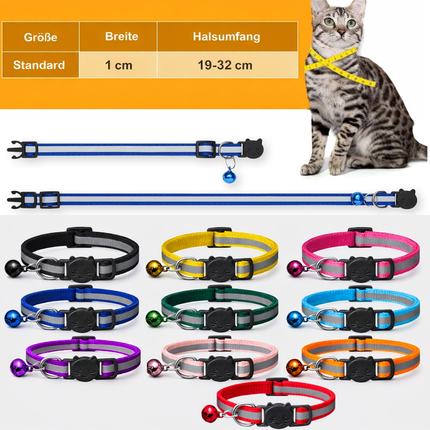 Halsband Katze mit Sicherheitsverschluss