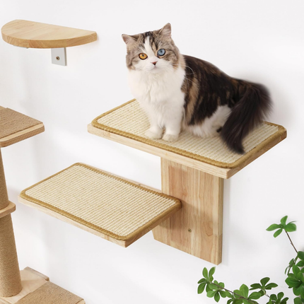 Kletterwand Katze, 2 Plattform