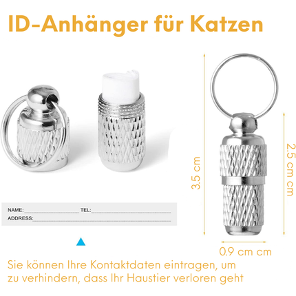 Halsband Katze mit Sicherheitsverschluss