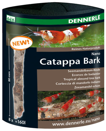 Nano Catappa Bark, L=80mm 8 pièces pour 160 litres