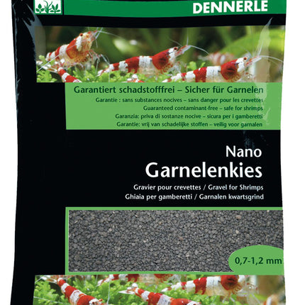 Gravier de crevettes nano, noir de Sulawesi 2 kg