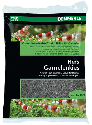 Gravier de crevettes nano, noir de Sulawesi 2 kg
