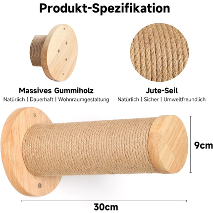 Katzentreppe Wand, Kletterstufe (2er-Pack)