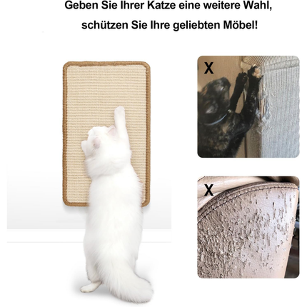 Kratzmatte Katze, 60 x 40 cm