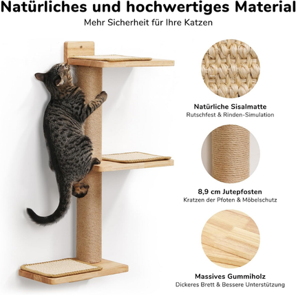 Kletterwand Katzen