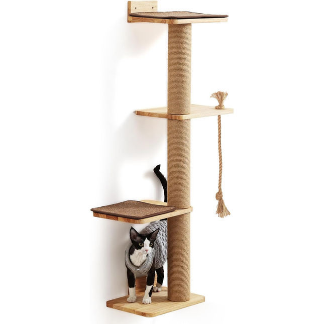 Kratzbaum für Katzen, 127 cm