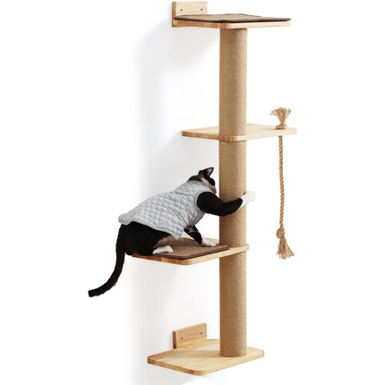 Kratzbaum für Katzen, 127 cm