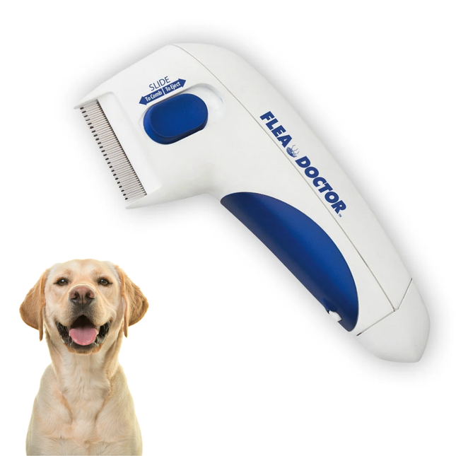 Flohkamm für Hunde, elektrisch