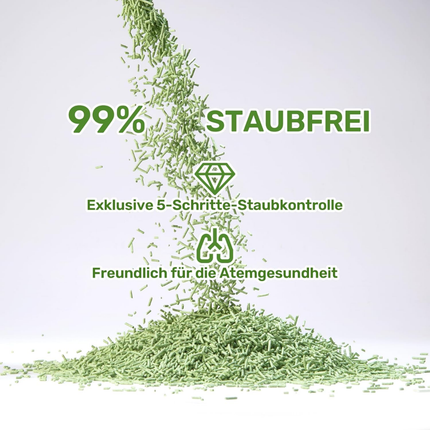 Tofu Katzenstreu 10,8 kg, Grüner Tee