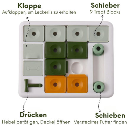 Hundespielzeug Intelligenz - Stufe 3 Fortgeschrittene