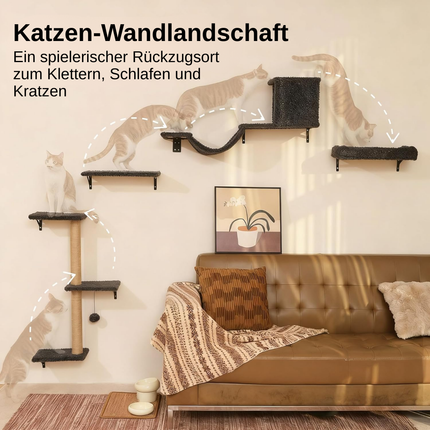 Kletterwand Katzen Set