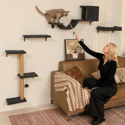 Kletterwand Katzen Set