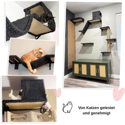 Kletterwand Katzen Set