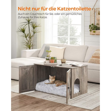 Katzenhaus grau