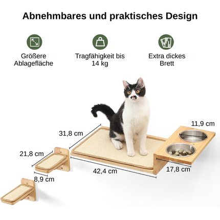 3-in-1 Katzenmöbel-Set