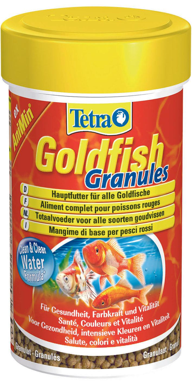Granulés pour poissons rouges