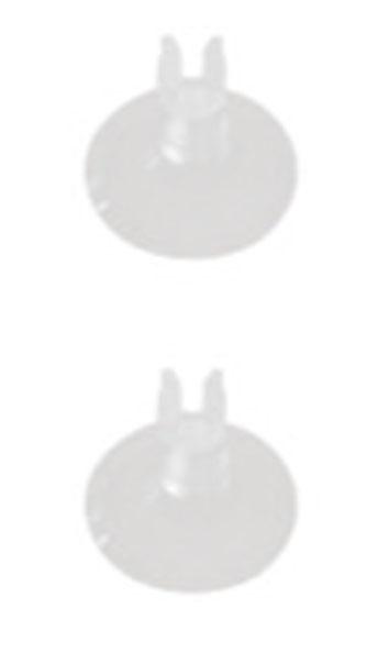 Ventouses de rechange 2 pièces pour Repti Rain