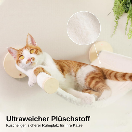 Katzenwandregal-Set 5-in-1