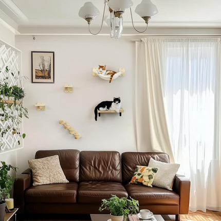 Kletterwand Katzen Set