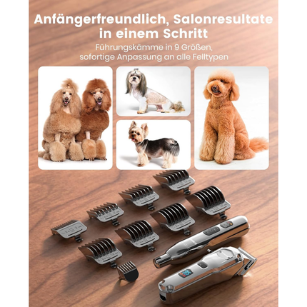 4 in 1 Hundeschermaschine dickes/dichtes Fell