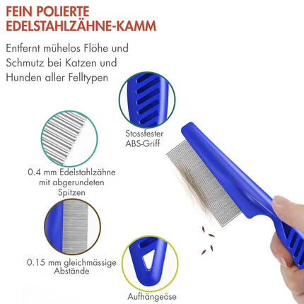 Flohkamm Set