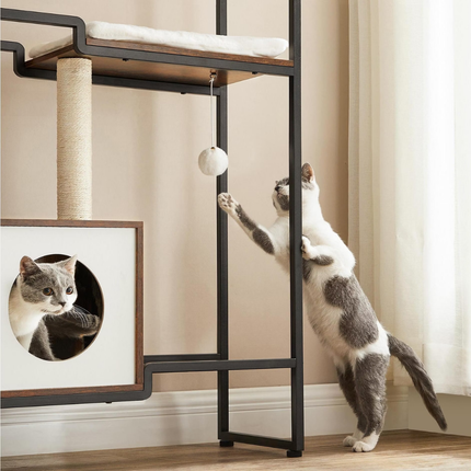 Katzenbaum, 2-in-1-Möbel