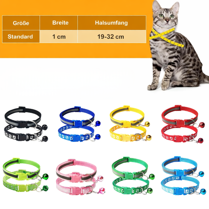 Reflektierend Katzenhalsband