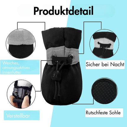 4 Stück Hundeschuhe