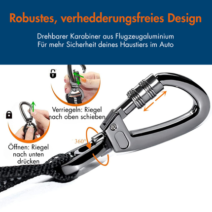 Hunde Sicherheitsgurt für Auto