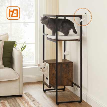 Katzenbaum, 2-in-1-Möbel