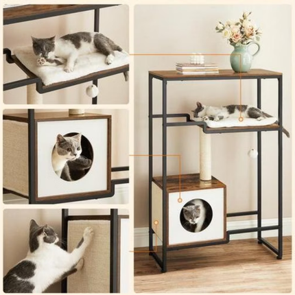 Katzenbaum, 2-in-1-Möbel