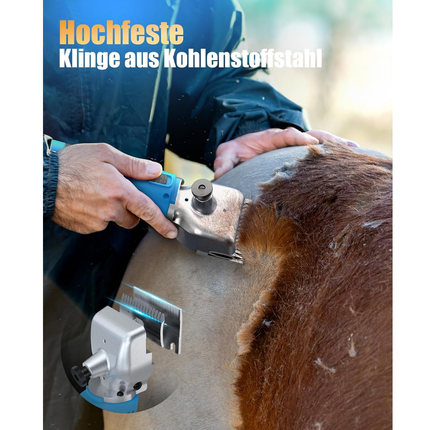 Schermaschine Pferd 2 Akkus