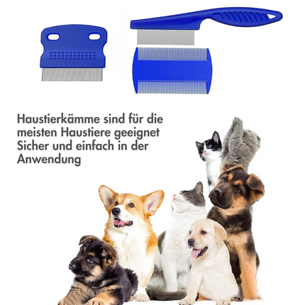 Flohkamm Set