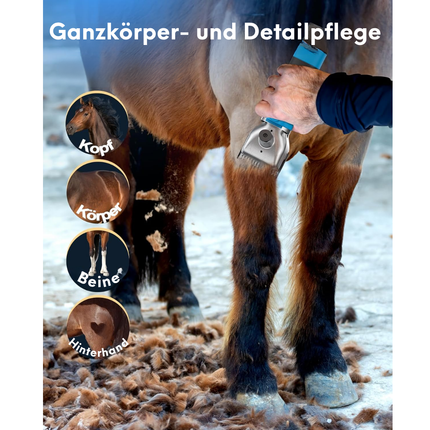 Schermaschine Pferd 2 Akkus