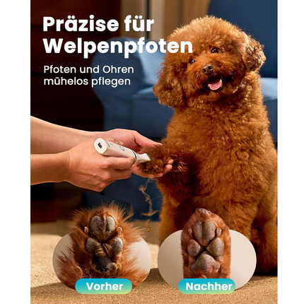 2in1 Pfotentrimmer für Hunde Katze