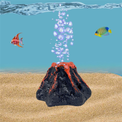 Aquarium Vulkan Dekoration