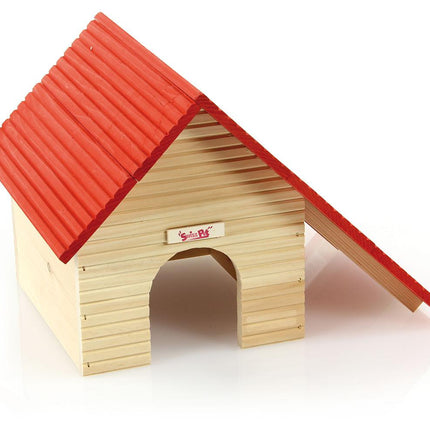 Toit en selle de ferme à rongeurs pour hamsters