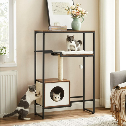 Katzenbaum, 2-in-1-Möbel