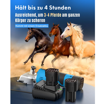 Schermaschine Pferd 2 Akkus