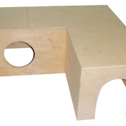 Niche d'angle pour cochon d'inde 51x43x18cm