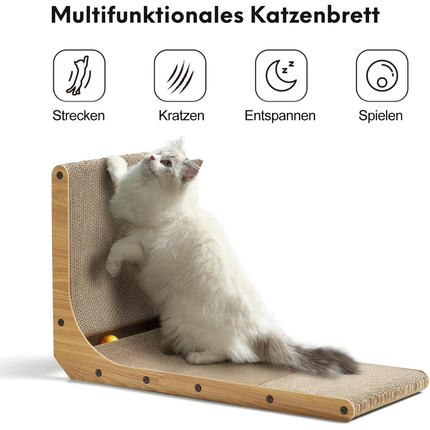 Kratzbrett Katzen, 68 cm