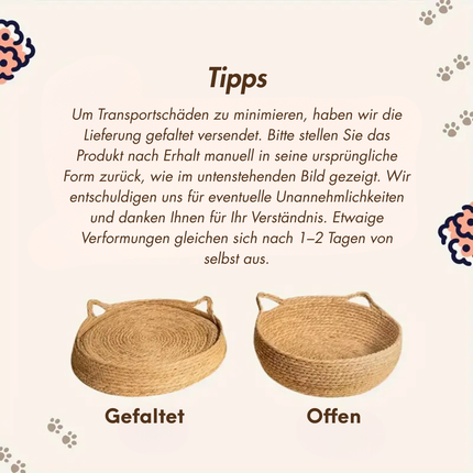 Natürliche Katzenbett