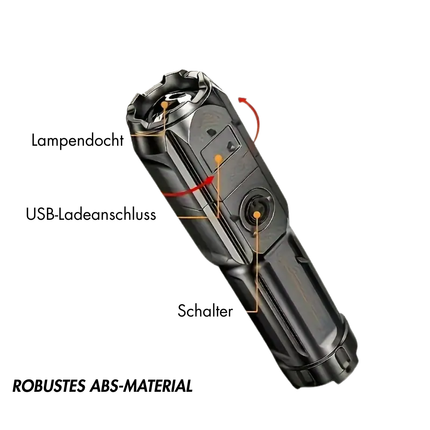 LED Taschenlampen Aufladbar