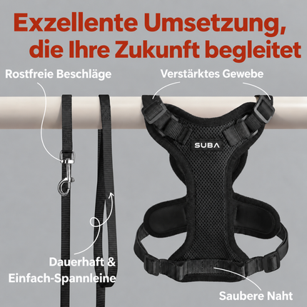 Katzengeschirr mit Leine ausbruchsicher