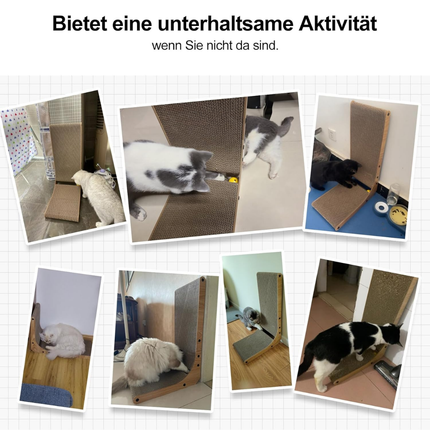 Kratzbrett Katzen, 68 cm